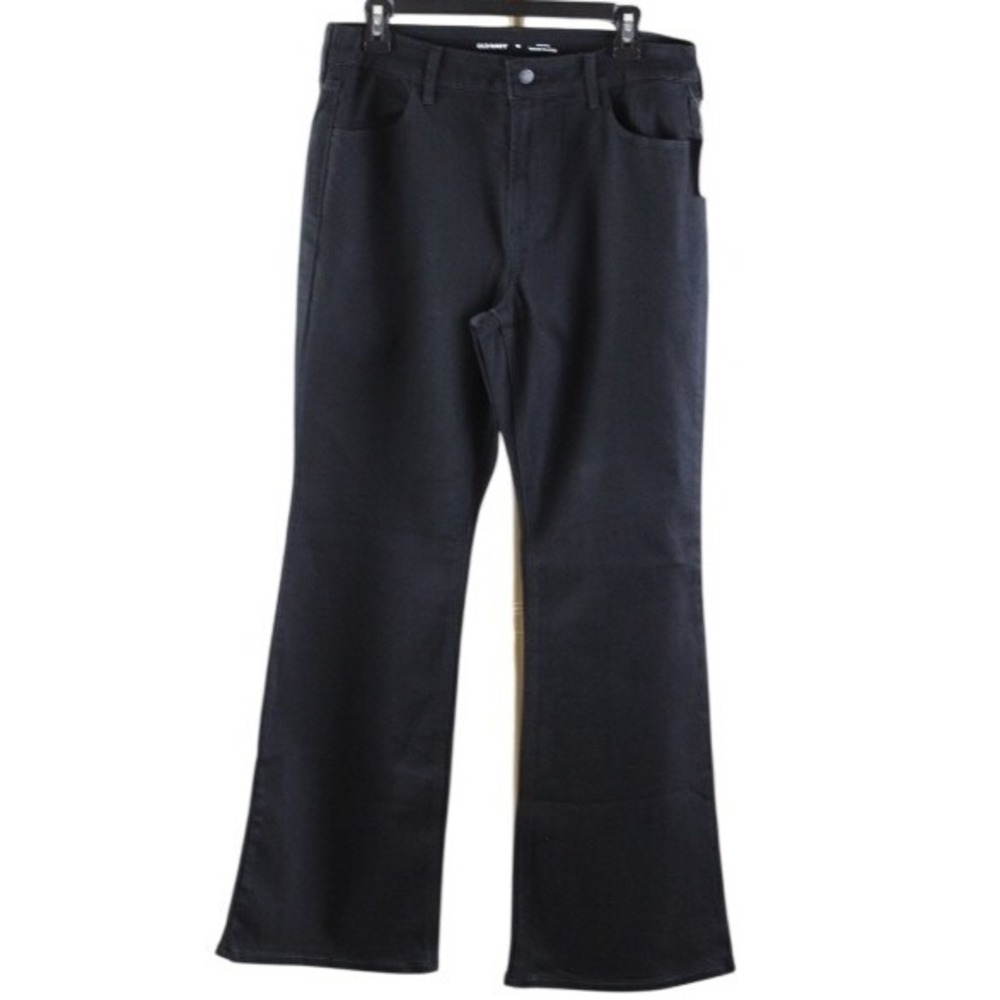 Old Navy Wow Flare High-Rise Black Jeans Size 12 487326-00-1